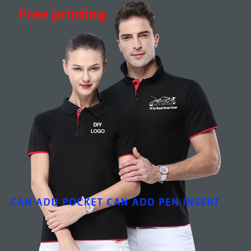 Auto Repair Shop Logo - Kleding Maatwerk Match Kleur Polo Shirt