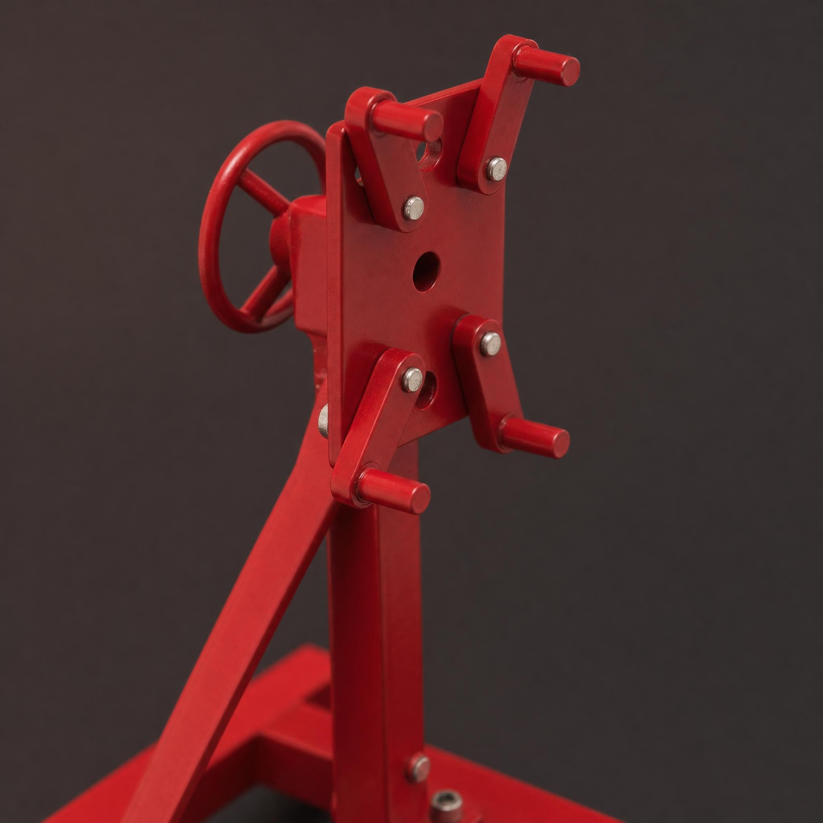 Engine Stand Heavy Duty - Motorkraan Metalen modelkraan met kettingtakelstandaard Robuust