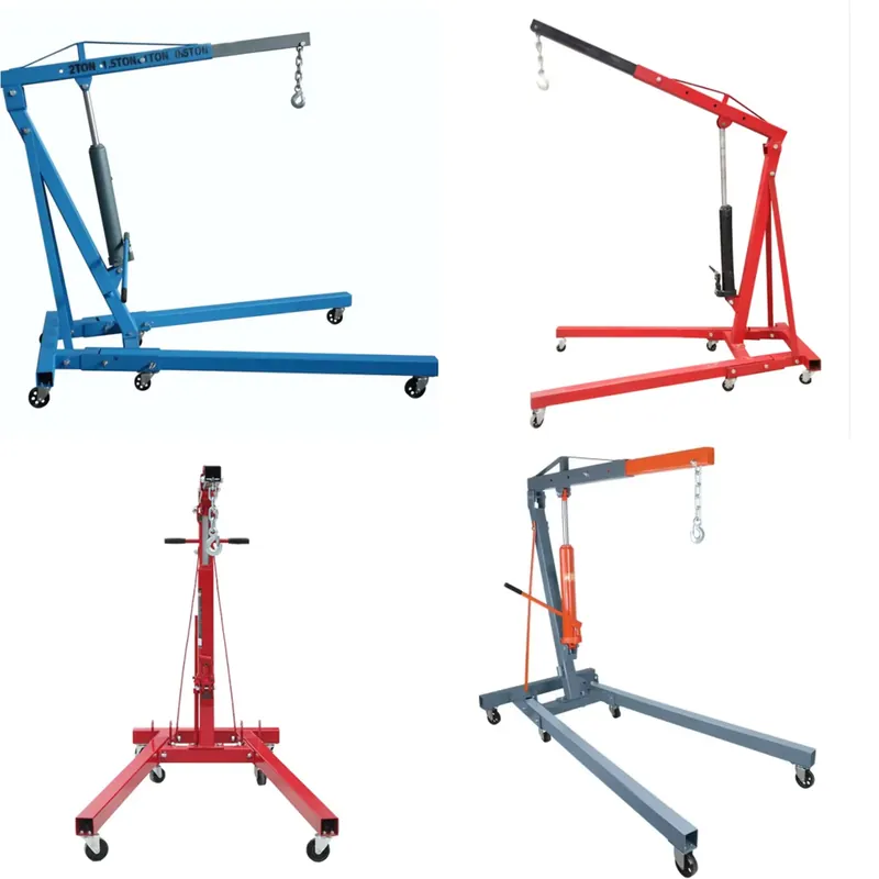 Engine Stand Heavy Duty - Draagbare hydraulische motorkraan 1 ton 2