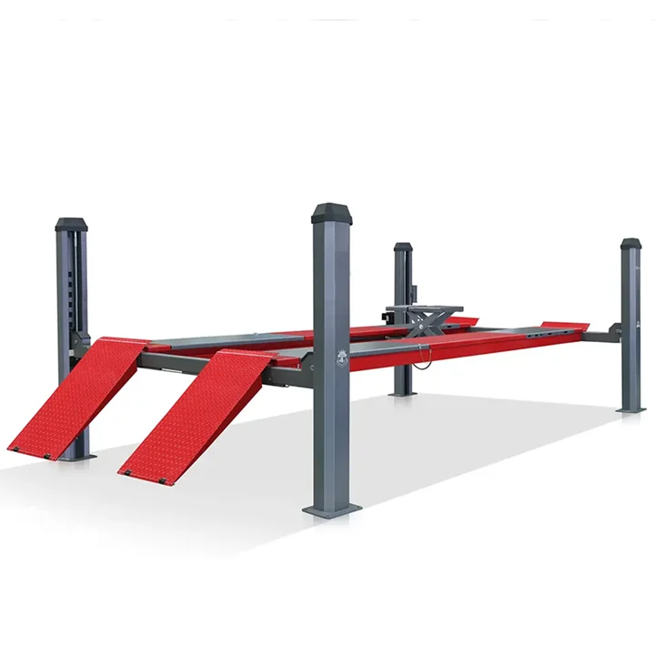 Hydraulic Car Lift - 4000kg Vierkoloms autolift wieluitlijning autolift met