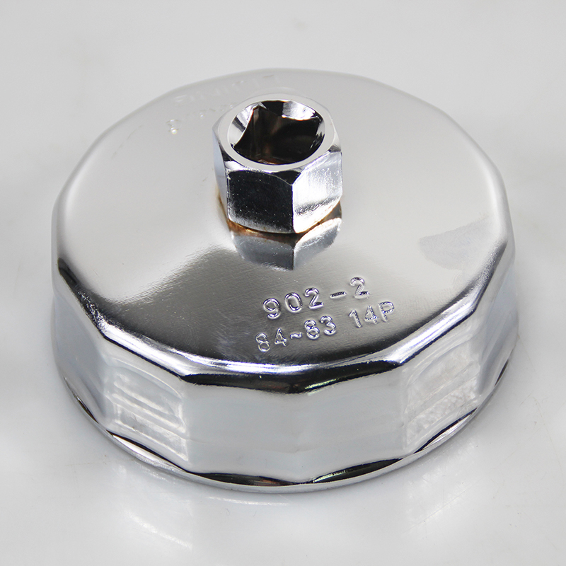 Oil Filter Wrench - 84mm-14 Fluiten 902-2 Oliefiltersleutel Cap Remover