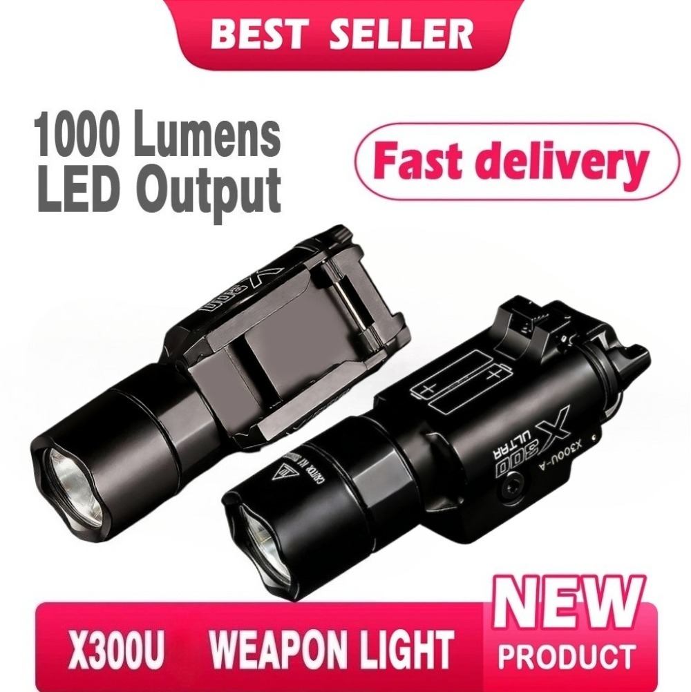 Timing Light Gun - 1000 Lumen Tactische LED Zaklamp Wit