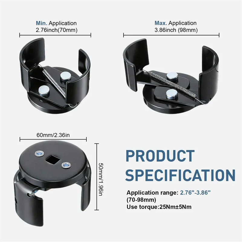 Verstelbare oliefiltersleutel  - Oil Filter Wrench recensie en prijs