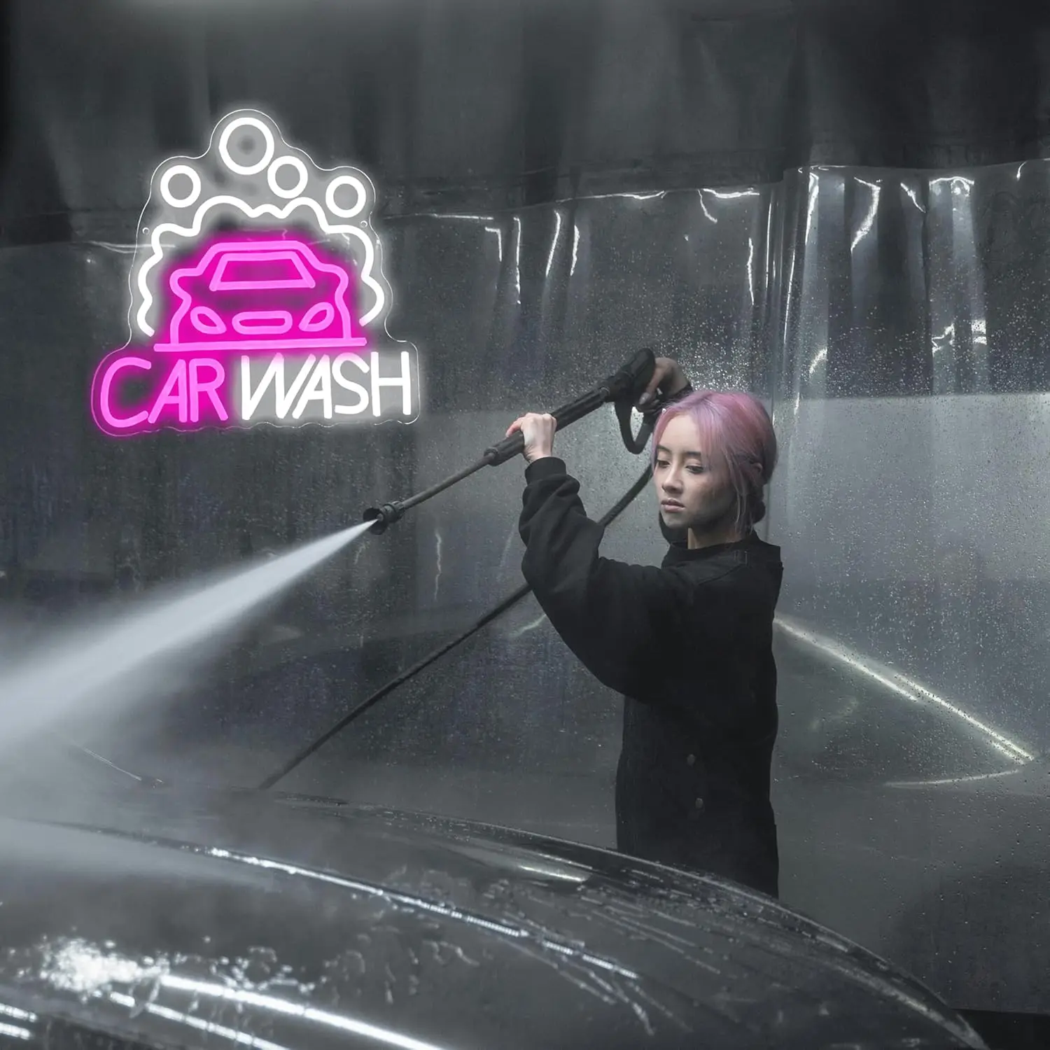 Sedan LED Neon Licht Autowasst - Auto Repair Shop Signs recensie en prijs