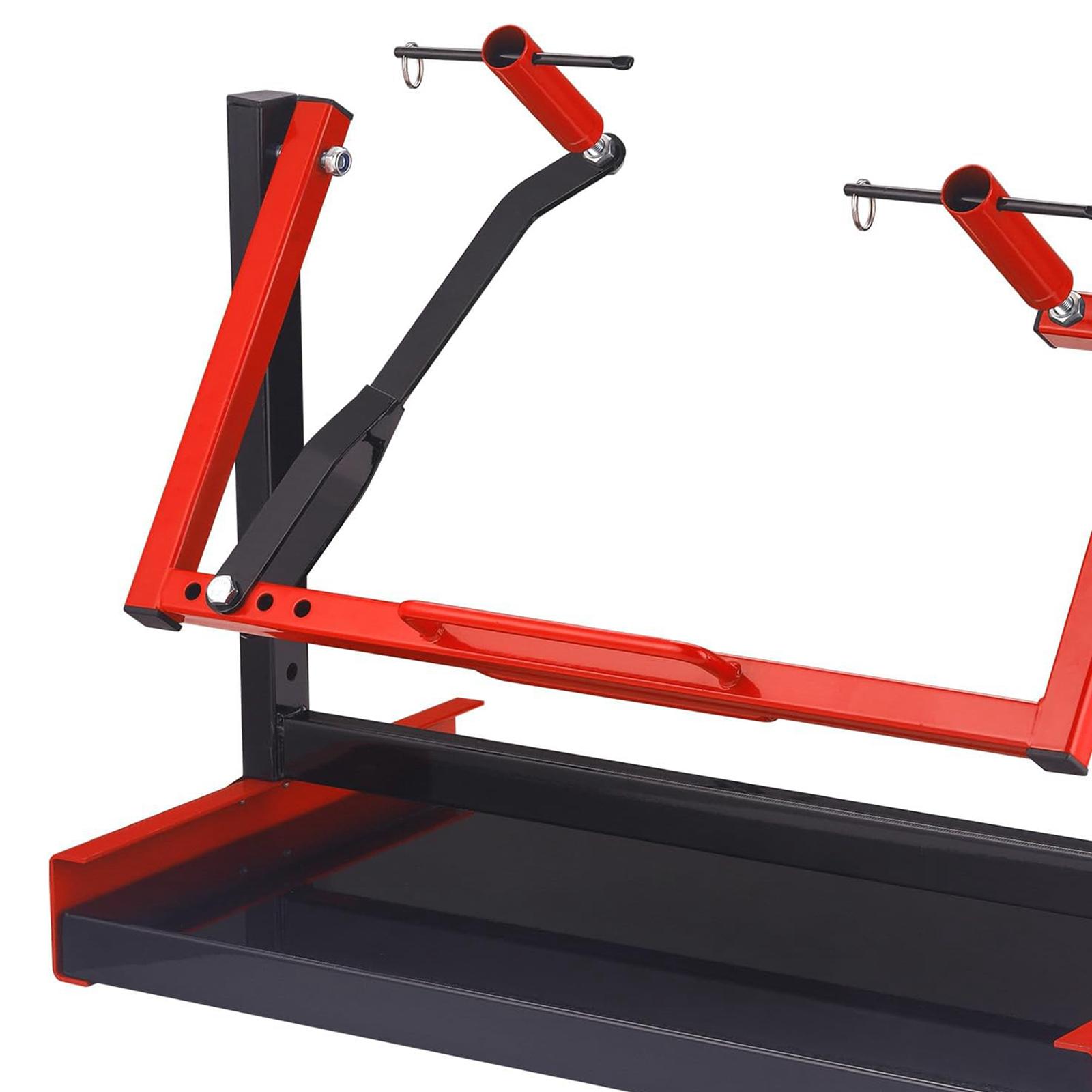 Zware motorfiets motorstandaar - Engine Stand Heavy Duty recensie en prijs