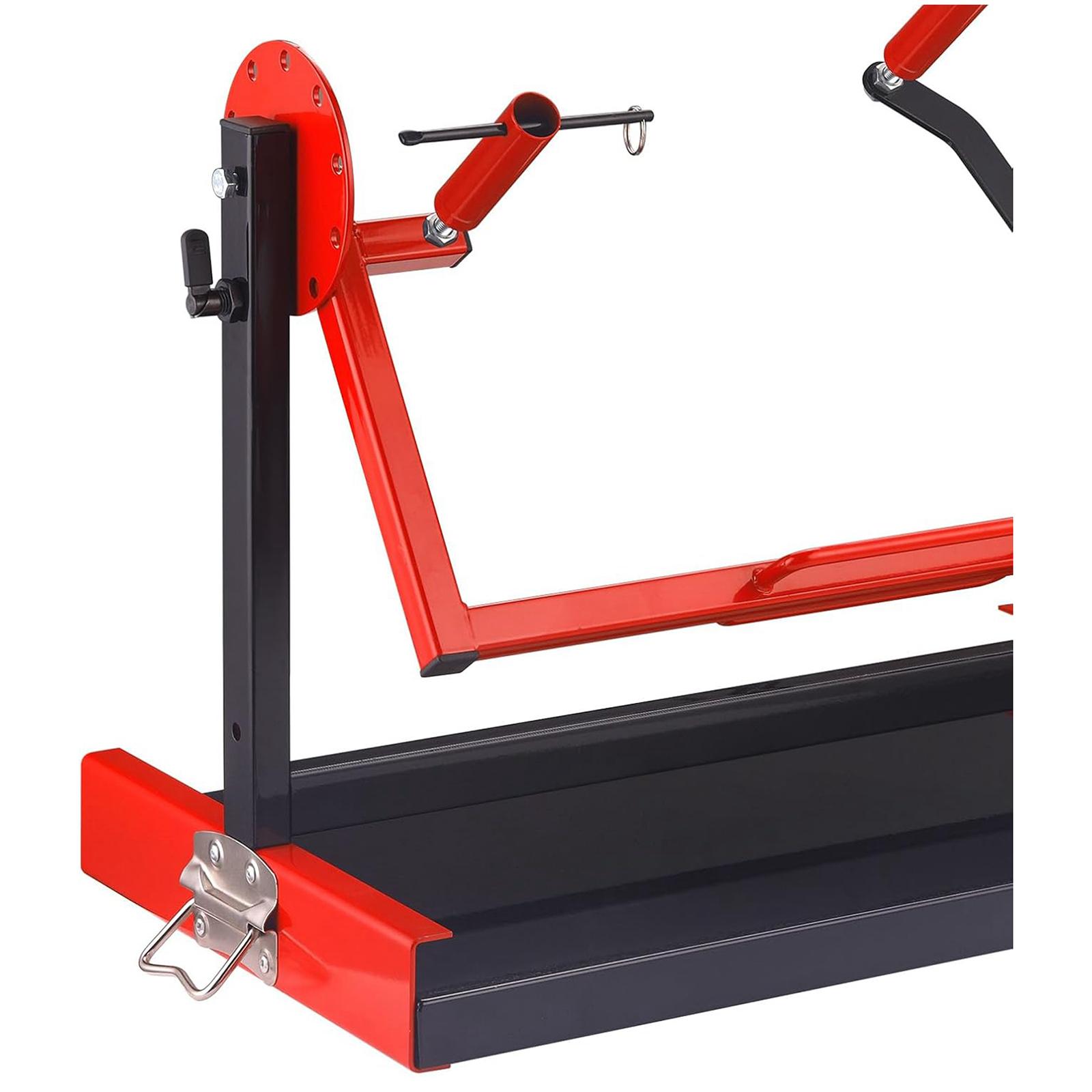 Zware motorfiets motorstandaar - Engine Stand Heavy Duty recensie en prijs