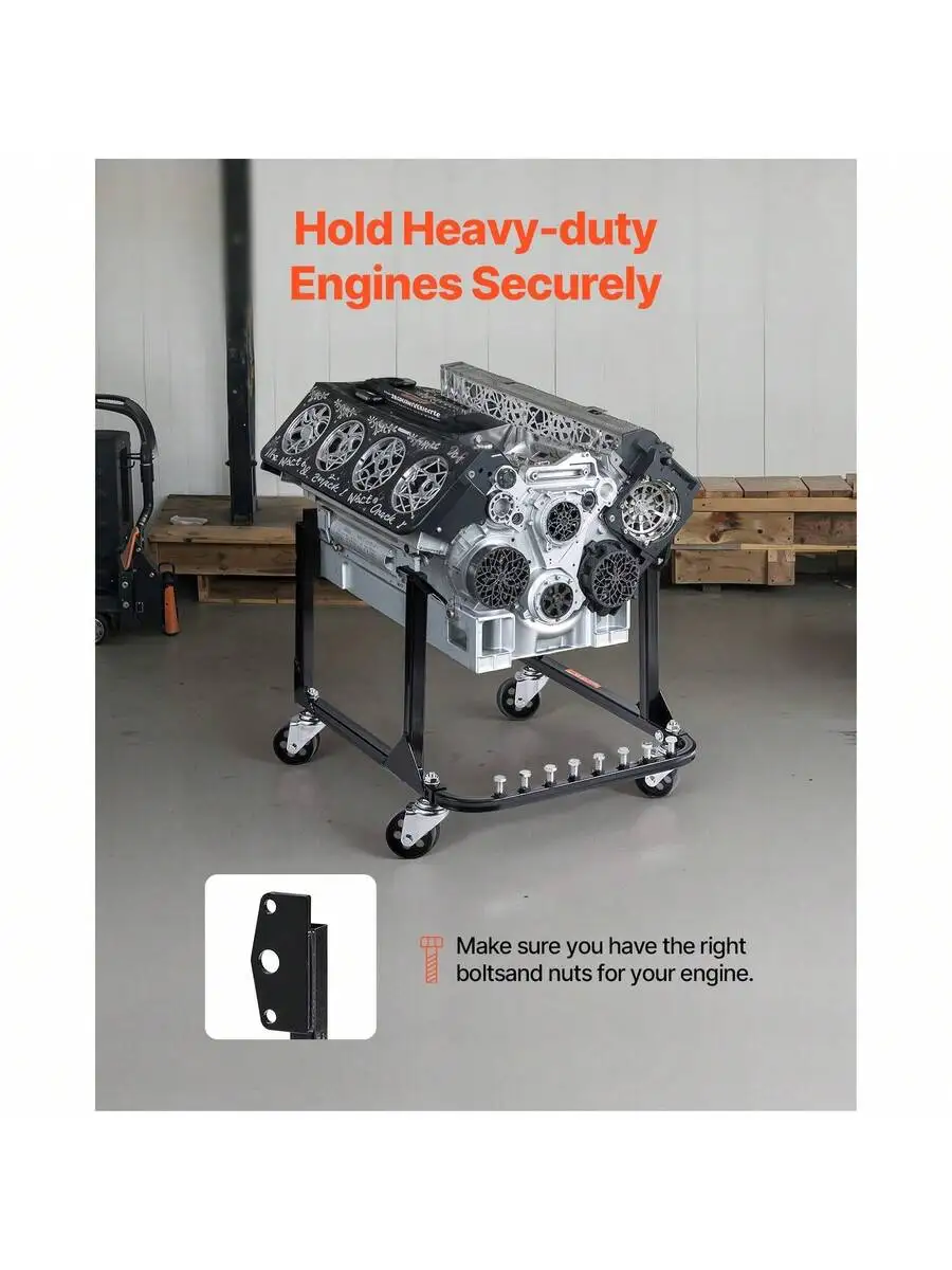 Motorstandaard, 750 LBS draagv - Engine Stand Heavy Duty recensie en prijs