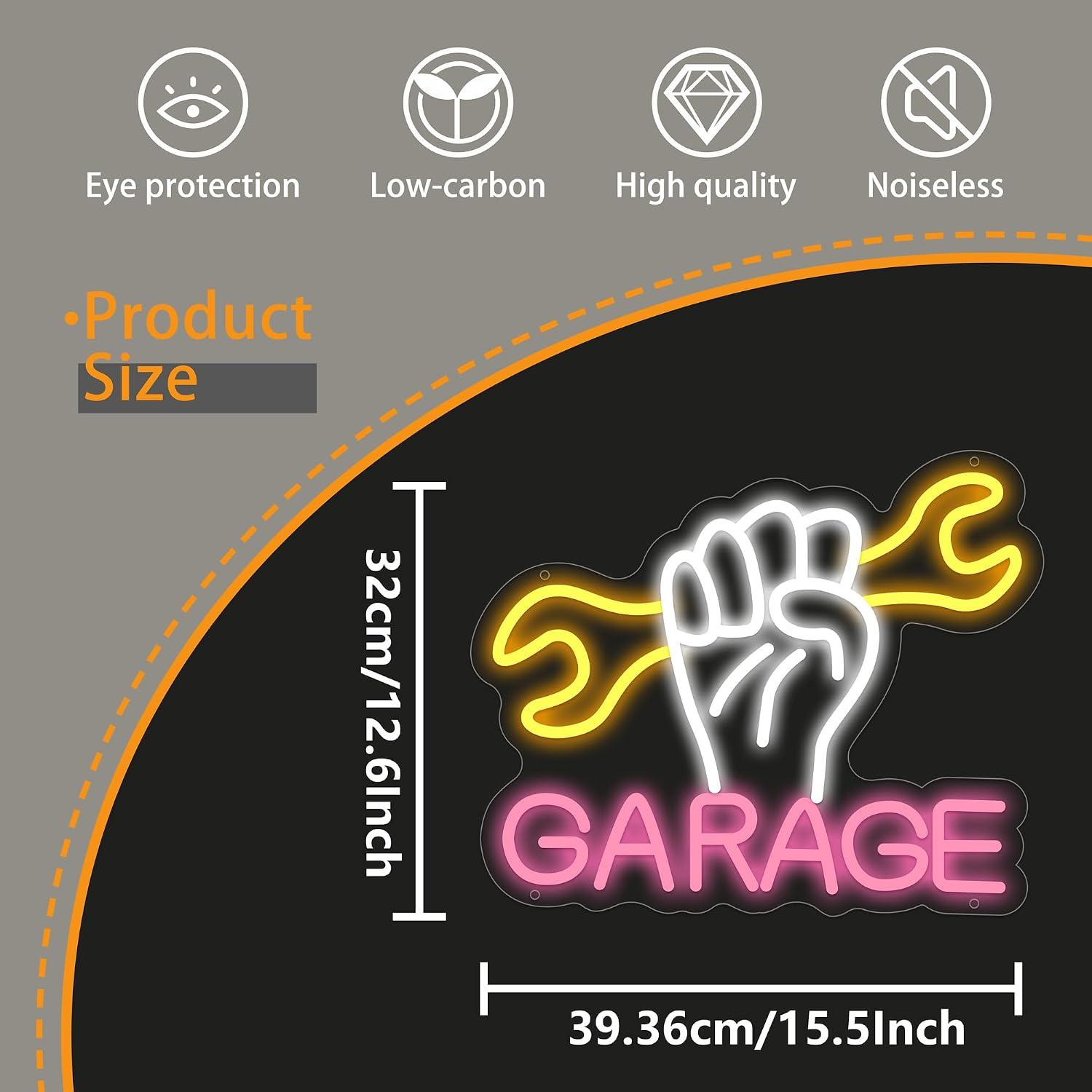 Garage-neonreclame met LED-ver - Auto Repair Shop Signs recensie en prijs