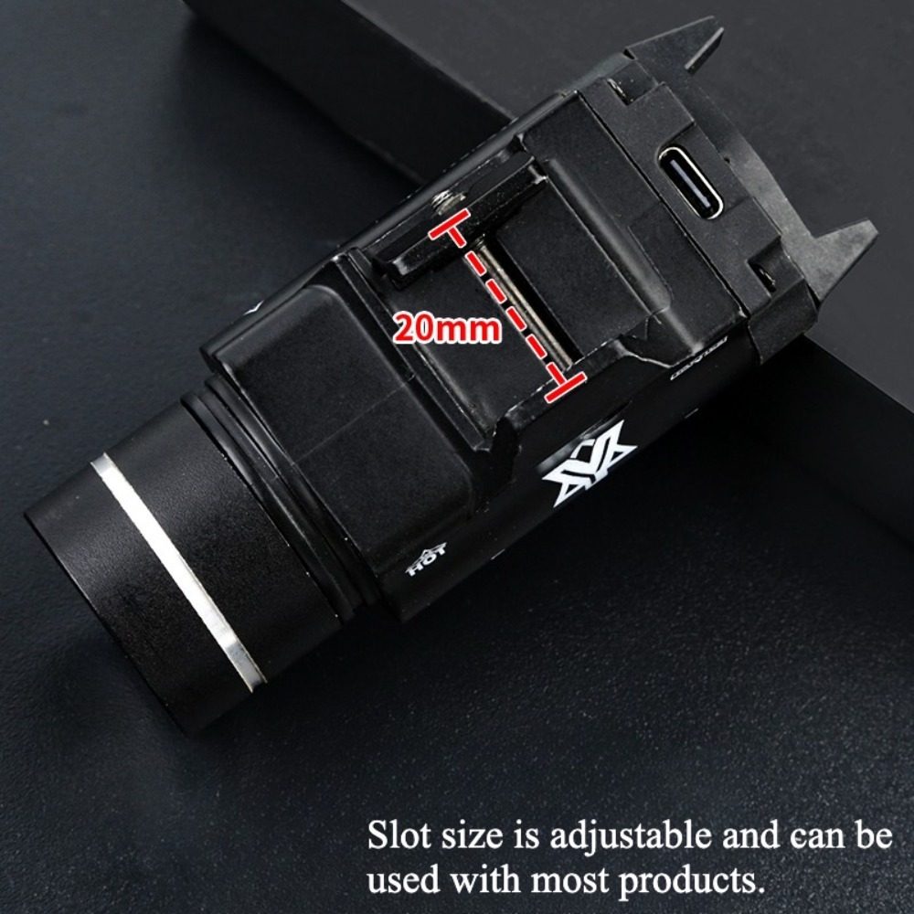 800 Lumen Tactische LED Zaklam - Timing Light Gun recensie en prijs