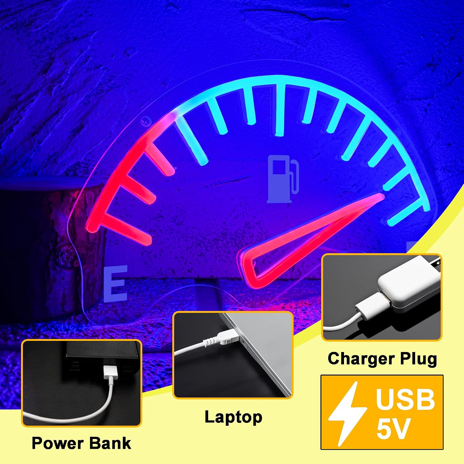 Auto Brandstofmeter LED Neonbo - Auto Repair Shop Signs recensie en prijs
