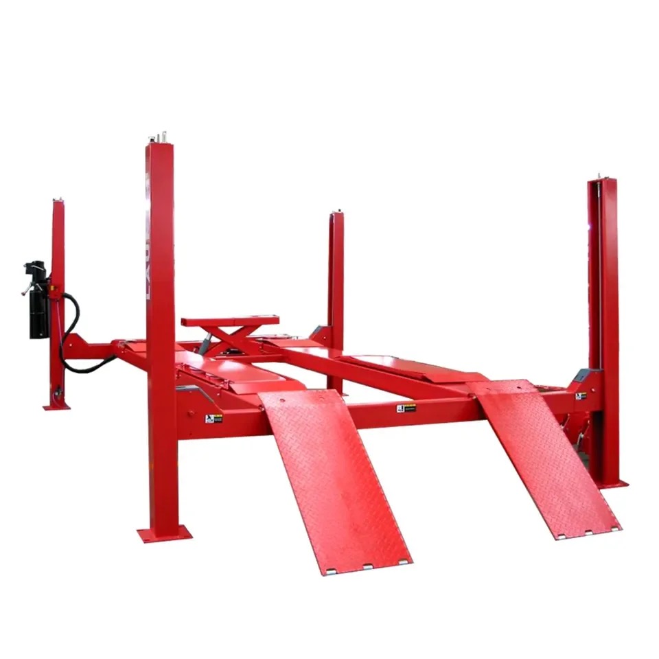 4000kg Vierkoloms autolift wie - Hydraulic Car Lift recensie en prijs