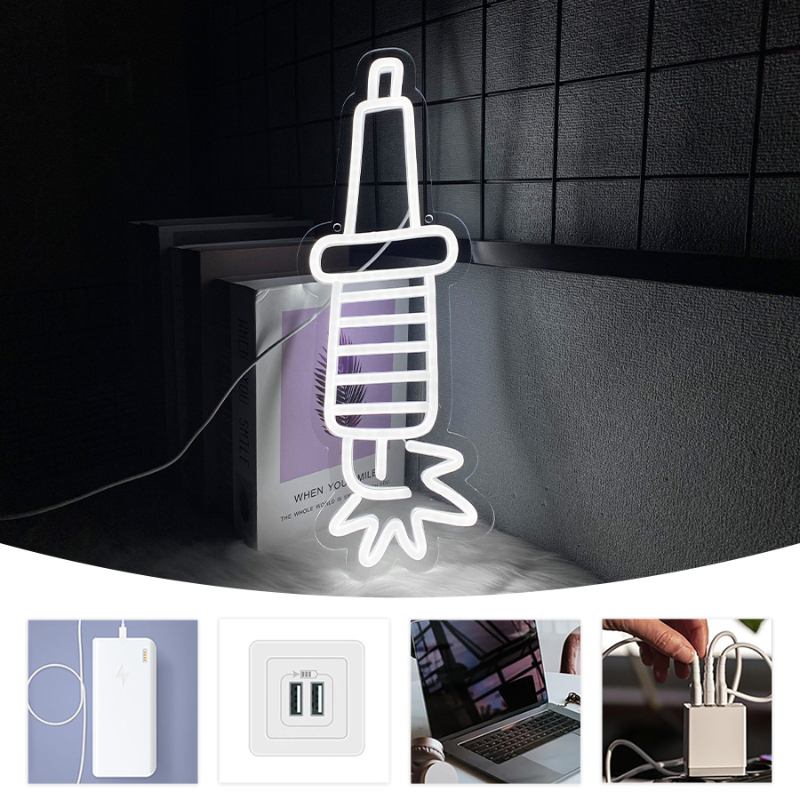 Bougie Neonbord, Wit LED-icoon - Auto Repair Shop Signs recensie en prijs