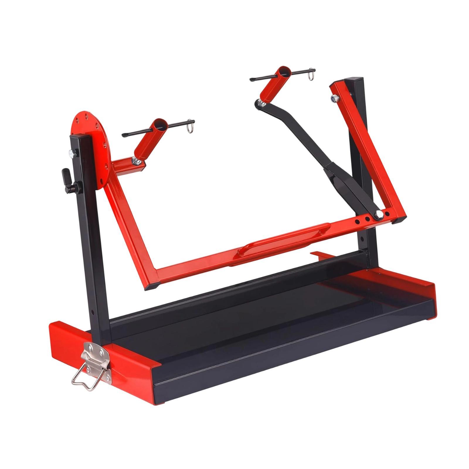Motorfietsmotorstandaard Rood  - Engine Stand Heavy Duty recensie en prijs