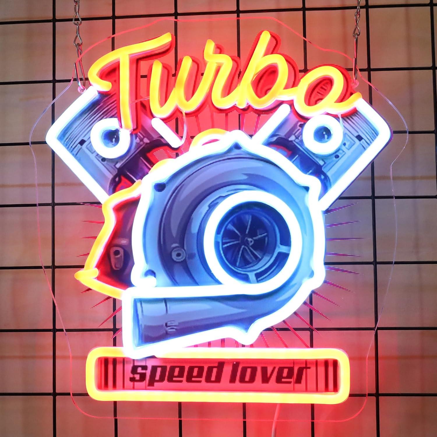 Turbo-motor neonreclame dimbar - Auto Repair Shop Signs recensie en prijs