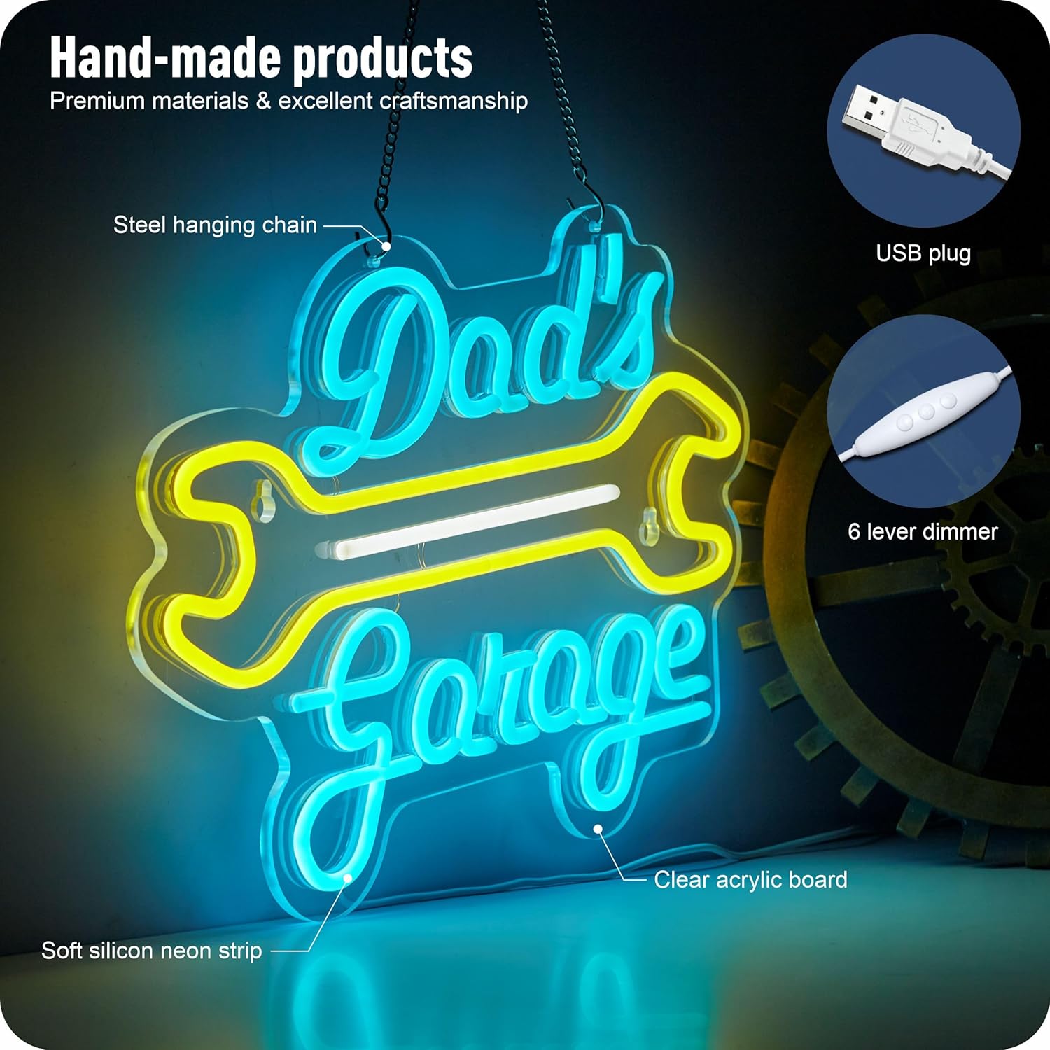 Garage Neonbord voor wanddecor - Auto Repair Shop Signs recensie en prijs